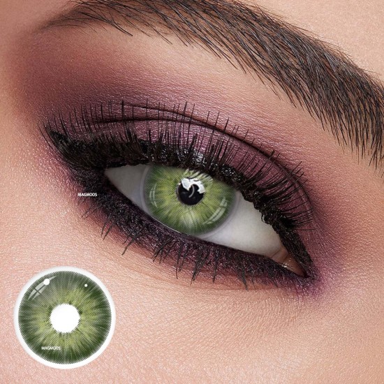 Magmoos Bloom Green Color Contact Lenses