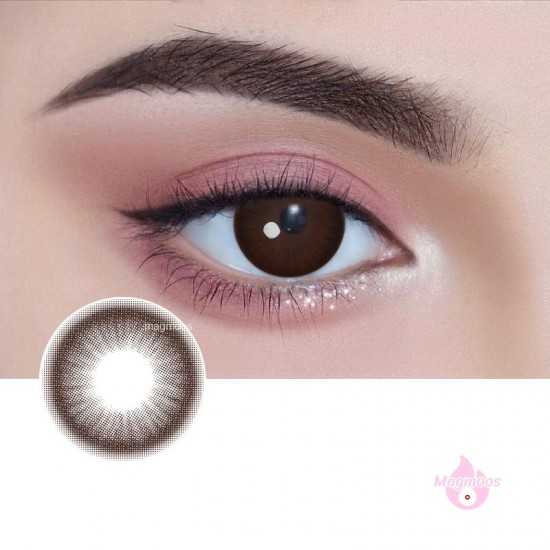 Magmoos Gugu Brown Coloured Contact Lenses