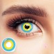 Magmoos Block Blue & Yellow Coloured Contact Lenses Air Optix