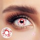 Magmoos Pro White Slit Red  Coloured Contact Lenses 