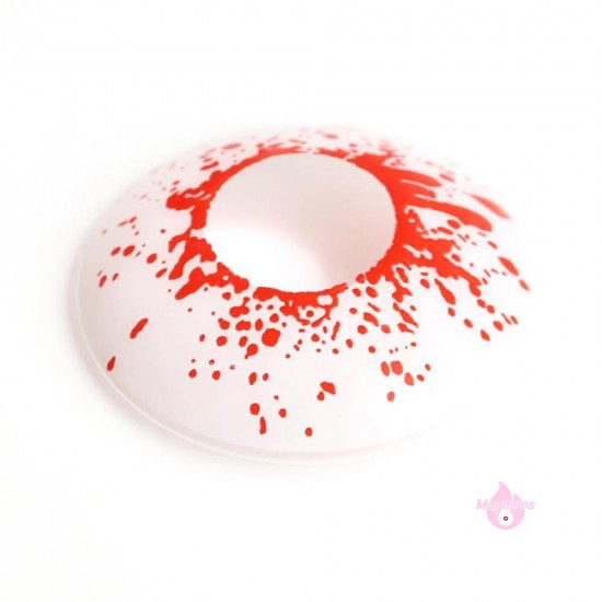 Magmoos Crazy Blood Splat Halloween Contacts 