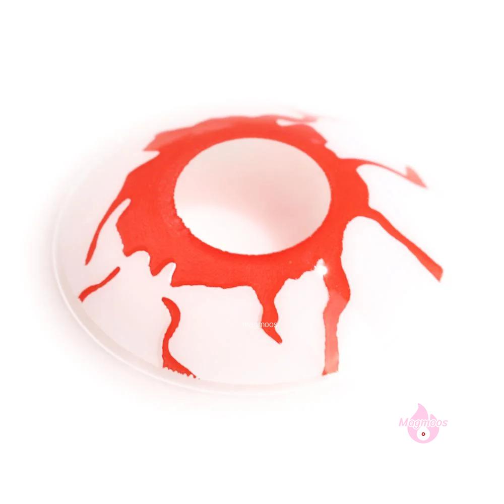 white halloween contact lenses Biofinity